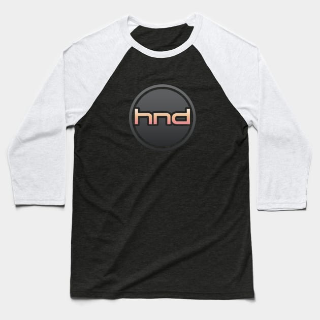 HND One Baseball T-Shirt by hndgaming